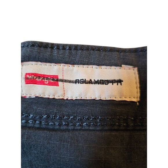 Wrangler Mens Gray Cargo Shorts Relaxed Fit Size 46 Lightweight Cotton - Picture 3 of 6